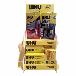Pegamento UHU Twist & Glue 35ml, Pegamentos